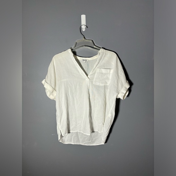 Madewell Bower Popover Shirt Womens Size Small - Picture 2 of 5